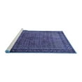 thumbnail image 2 of Ahgly Company Machine Washable Indoor Rectangle Persian Blue Traditional Area Rugs, 8' x 12', 2 of 4