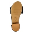 thumbnail image 5 of Wonder Nation Toddler, Little, and Big Girls Bow Heeled Sandals, 5 of 6