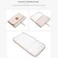 thumbnail image 5 of Cambiador portátil: plegable, portátil, impermeable, cómodo cojín para pañales, accesorios para niños, cambiador de pañales para viajes, 5 of 5