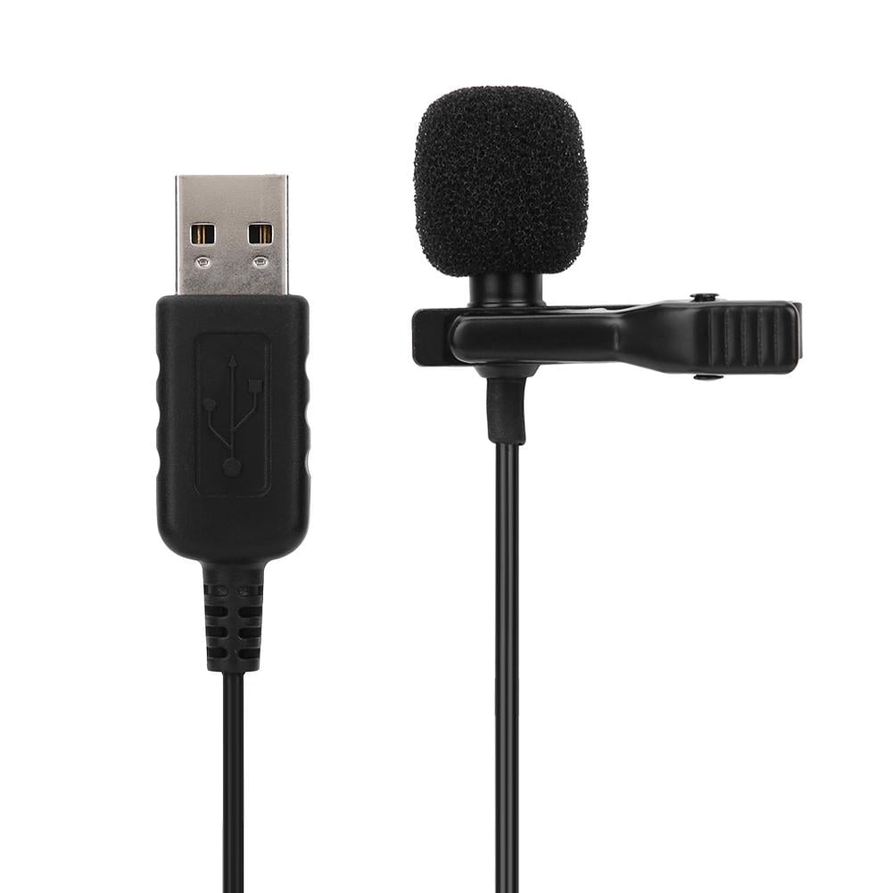 Yosoo Usb Clip On Computer Microphone Omnidirectional Mini Mic Condenser For Pc Clip On Microphone Mini Clip Microphone Walmart Canada