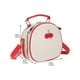 thumbnail image 3 of 1Pc Crossbody Bag Cherry Decor Girl Bag Summer Crossbody Bag (Beige Red), 3 of 4