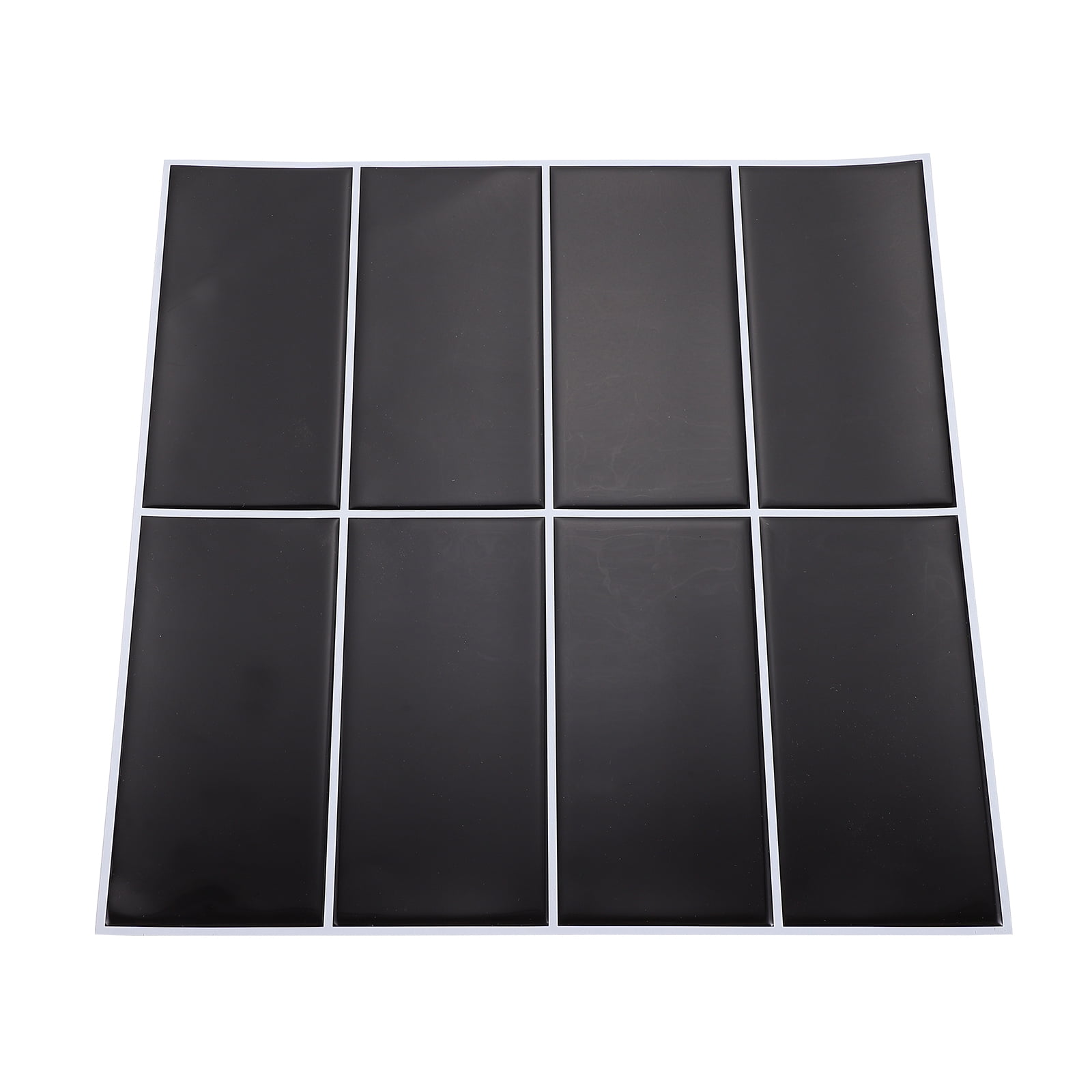 Raindrops Black Wall Decals Set 29.5x29.5x0.2cm Decorative Stickers for Living Room Bedroom Wall Art Background