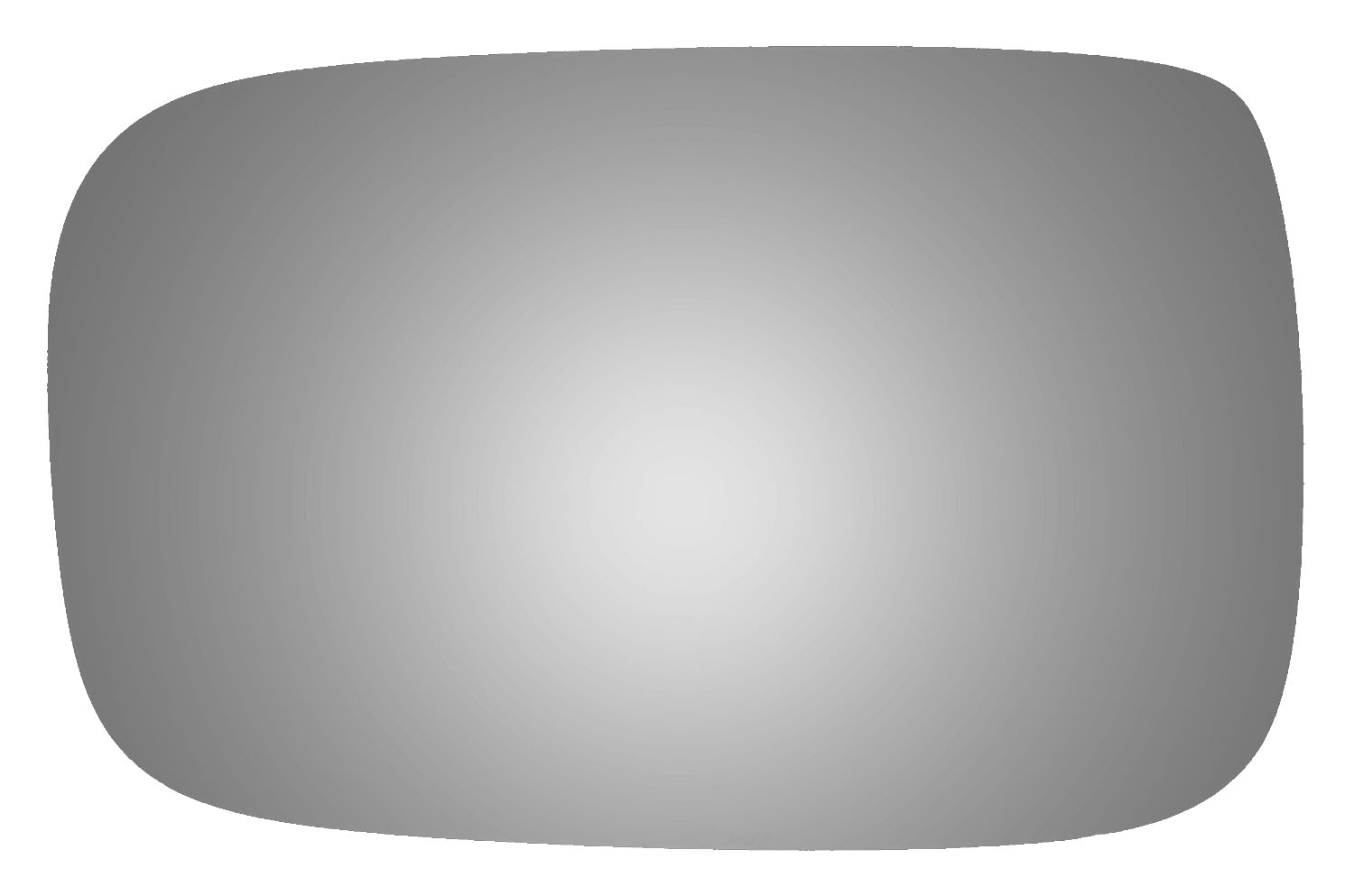 Burco Side View Mirror Replacement Glass - Clear Glass - 4478