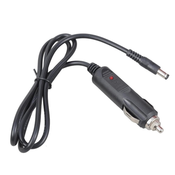 Heavy Duty Car Power Extension Cord 5.5x2.1mm Plugs 12V-24V 10A Replaceable Fuse