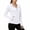White, variant on Posijego Womens Athletic Jackets Sun Protection Shirts Zip up Hoodie Workout Long Sleeve Shirt Hiking Outdoor Pockets