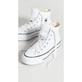 thumbnail image 5 of Converse Chuck Taylor All Star Lift High Top Sneakers, White/Black/White, Men's 9.5 / Women's 11.5 Medium US, 5 of 5