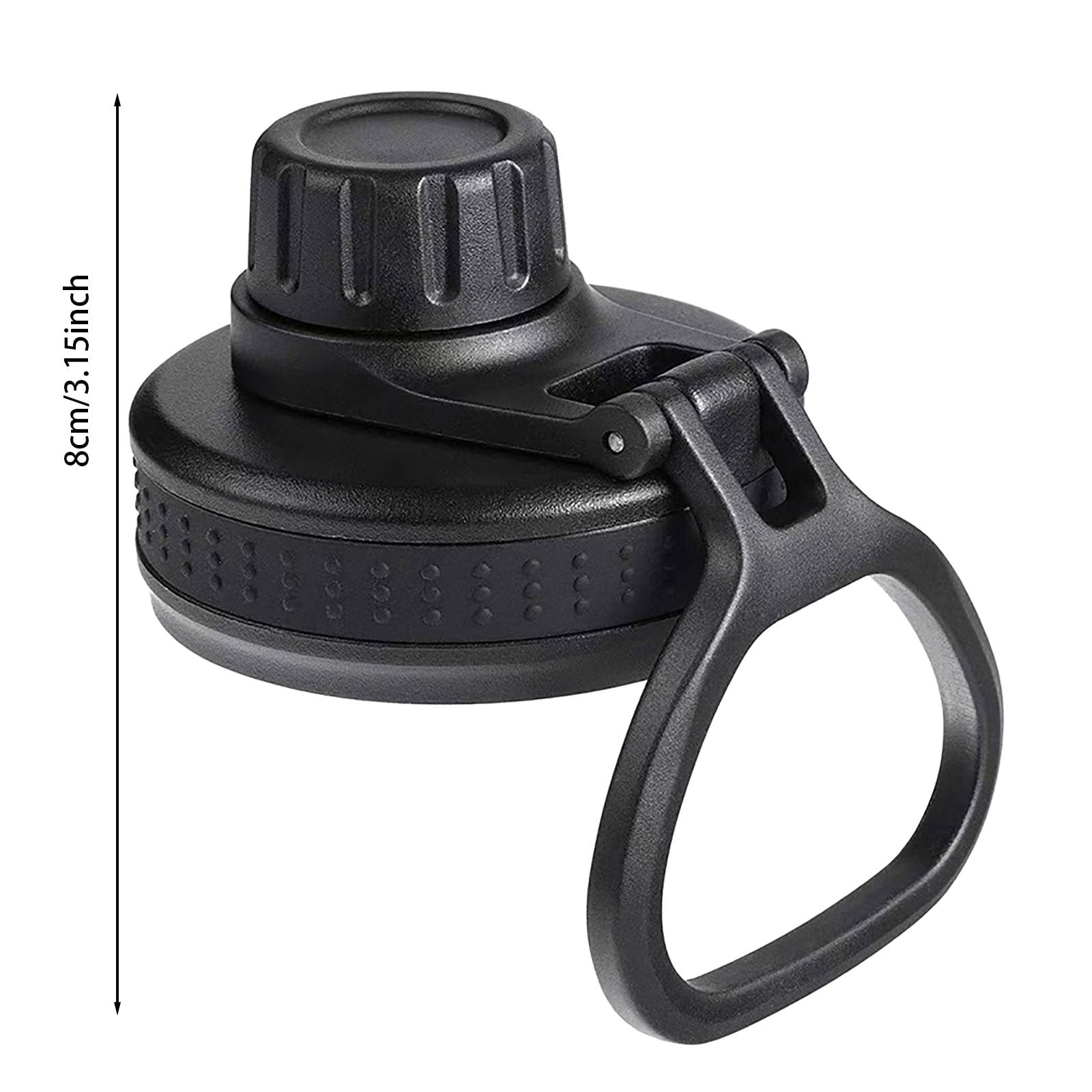 YWIYIUD Replacement Lid Fits for Sports Water Bottles Wide Mouth, Spout Lid for 12 16 18 22 32 40 64oz Wide Mouth Water Bottles 3PCS