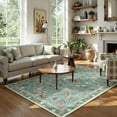 thumbnail image 3 of ANHXN Insect Print Area Rugs for Living Room, Soft Washable Rugs for Bedroom Ultra-Thin Non Slip Modern Rug, Stain Resistant Throw Rug Carpet for Office  Dining Room, 3 of 11
