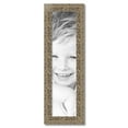 thumbnail image 2 of ArtToFrames 9" x 37" Antique Floral Silver Picture Frame, 9x37 inch Multi Wood Poster Frame (WOM-5168),  Pack, 2 of 7