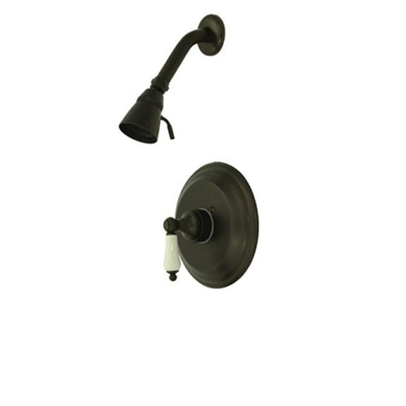 Pressure Balanced Shower Faucet With Solid Brass Shower Head - Oil Rubbed Bronze Finish