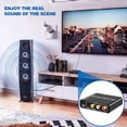 thumbnail image 2 of QJUHUNG HDMI ARC Adapter  ARC Audio Extractor with Digital Optical TOSLINK SPDIF/Coaxial and Analog 3.5mm L/R Stereo HDMI ARC to RCA Audio Converter Compatible with HDTV Soundbar Amplifie, 2 of 7