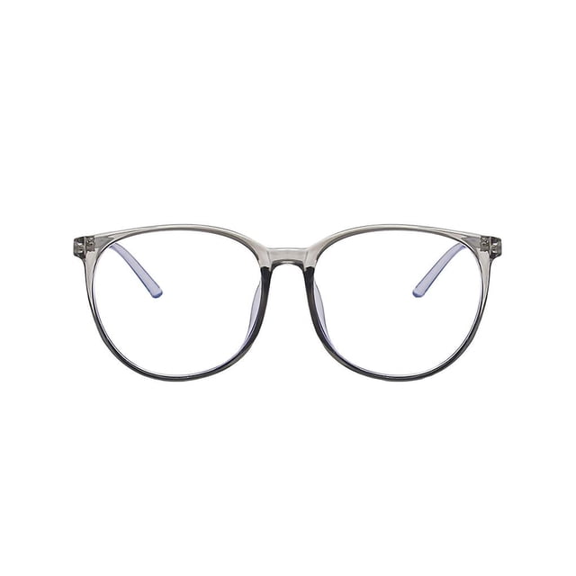 Sonducket Gafas de ordenador con luz azul a la moda, gafas de juego regulares transparentes, gafas para mujer, gafas para mejorar la comodidad, gafas Lentes gris transparente