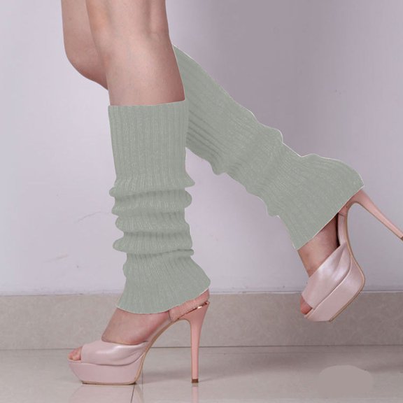 RANJIE Leg Warmers for Women Warm Wool Solid Color Adult Leg Sets Pile Knitted Leg Socks for Winter Cold Weather and Daily Wear,Hot Sales