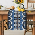 thumbnail image 5 of Aztec Table Runner, Geometric Pattern Kitchen Table Runners Dress Scarves for Table Decorations Party/Restaurant/Indoor Outdoor Use, 13x108in, 5 of 9