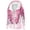 Multicolor christmas flannel hoodie women a2, variant on thefmos Women's Hooded Christmas Print Flannel Sweatshirt Zip Up Solid Color Long Sleeve Casual Outerwear Fashion Fall Winter Clothes, Multicolor XL