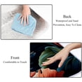 thumbnail image 4 of Swan Canvas Picnic Mat Waterproof Outdoor Blanket Portable Foldable Beach Mat Compact Sandproof Mat for Picnics, Camping, and Hiking - Large Size Blue Stripe Pattern, 4 of 6