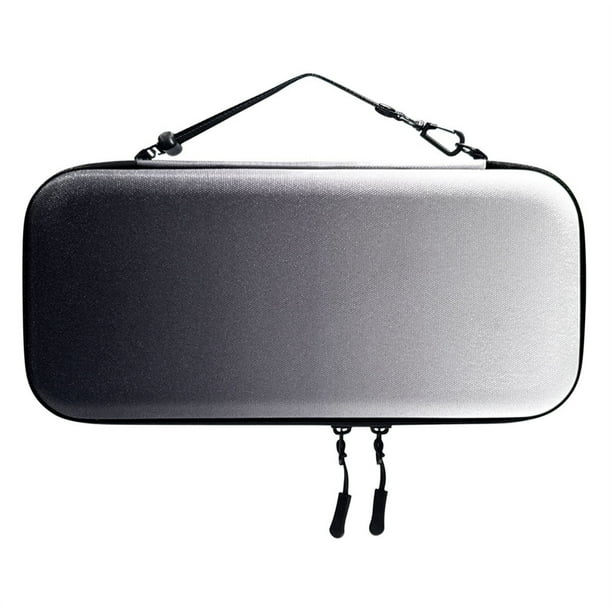 Estuche de Viaje para Switch 2, Estuche Rígido Portátil Protector con Cremallera Doble, Asa Ergonómica, Color Negro y