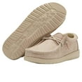 thumbnail image 2 of Hey Dude Children's Wally Beige Shoes 130130500, 2 of 6