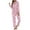 Z1Pink, variant on Pajama Sets for Women 2 Piece Christmas Santa Printed V Neck Button Long Sleeve Matching Pants Set Women Pjs Sets,Pink,L