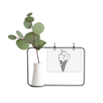 thumbnail image 1 of Black Outline Sesame Biscuits Ice Metal Picture Frame Cerac Vase Decor, 1 of 3