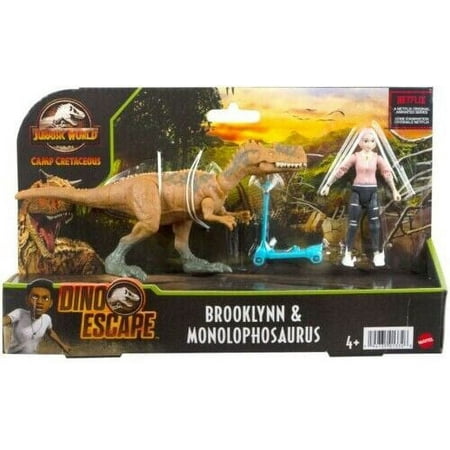 Mattel - Jurassic World Jurassic World Camp Cretaceous Dino Escape Brooklyn & Mo