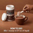 thumbnail image 5 of Nutribas Protein Collagen Peptides Powder for Whole Body Support, Coffee Creamer with MCT & Vitamin C, Chocolate, 3 Packservings, 5 of 9