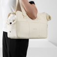 thumbnail image 3 of Sac Porté Épaule Résistant, Fourre-Tout, avec Poches Beige Sac à Main pour Chiot Moyen, 3 of 7