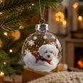 thumbnail image 6 of Liamobondopolis Glowing Christmas Story Ornament, Light Up Mini Holiday Scene with Cute Dog for Christmas Tree and Winter Home, 6 of 7