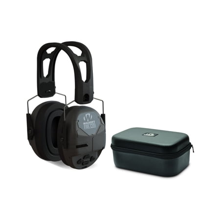 Walker's Rechargeable Lightweight FireMax Muff w/ Large Protective Carrying Case