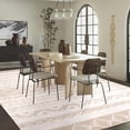 thumbnail image 3 of Modern 8'x10' Large Boho Area Rugs for Living Room, Bedroom, Dining Room, Modern Rugs Farmhouse, Office Stain Resistant Machine Washable Non-slip Bohemian, Ivory Beige, 3 of 8