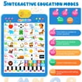 thumbnail image 4 of Yousxin Talking Alphabet Poster, Interactive ABC & 123 Learning Wall Chart, Educational Toddler Toys for Kids Ages 3+, 4 of 7