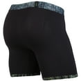 thumbnail image 2 of BN3TH Mens Classic Boxer Brief Underwear 3D Pouch Briefs MOBB (Black Bamboo 2XL), 2 of 3