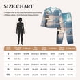 thumbnail image 4 of Sikiie Moonlit Sea Sailboat Women's Long-Sleeve Shirt and Full-Length Bottom Pajama Set (s-xxl)-Medium, 4 of 7