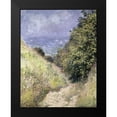 thumbnail image 2 of Monet, Claude 15x18 Black Modern Framed Museum Art Print Titled - Chemin de la Cavee, Pourville, 2 of 5