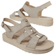 thumbnail image 4 of Sandalias Mujer Casuales Piel Vacuno de Broche Versatil para Playa Huarache Para Diario, 4 of 6