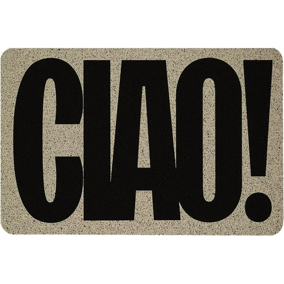 Ciao Mats for Front Door Entry Front Porch Doormat Non-Slip Carpet Rugs Floor Mat Decorative for Home Bathroom Kitchen Indoor 16x24 Inch