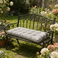 thumbnail image 6 of BiFandian Waterproof Porch Swing Cushion Pad, Replacement Outdoor Seat Cover with Soft Fill Comfort, Weather Resistant Bench Cushions for Patio Furniture Terrace Bench Lounger, 51.2"x19.7", 6 of 6