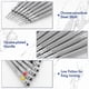 thumbnail image 2 of 8 Pieces Precision Screwdriver, Jewelers Screwdriver Set, Watch Repair Screwdriver Set 0.6-1.6 mm, Micro-Screwdriver, 2 of 5