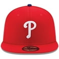 thumbnail image 2 of Men's New Era Red Philadelphia Phillies Game Authentic Collection On-Field 59FIFTY Fitted Hat, 2 of 6