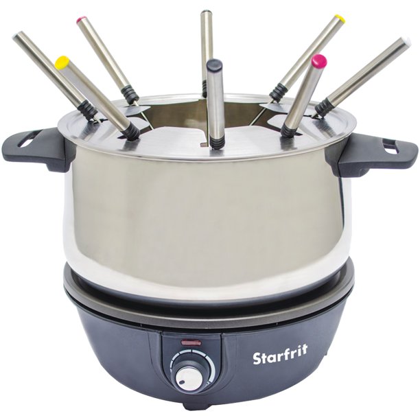 Starfrit 0247000040000 3.2Quart Electric Fondue Set