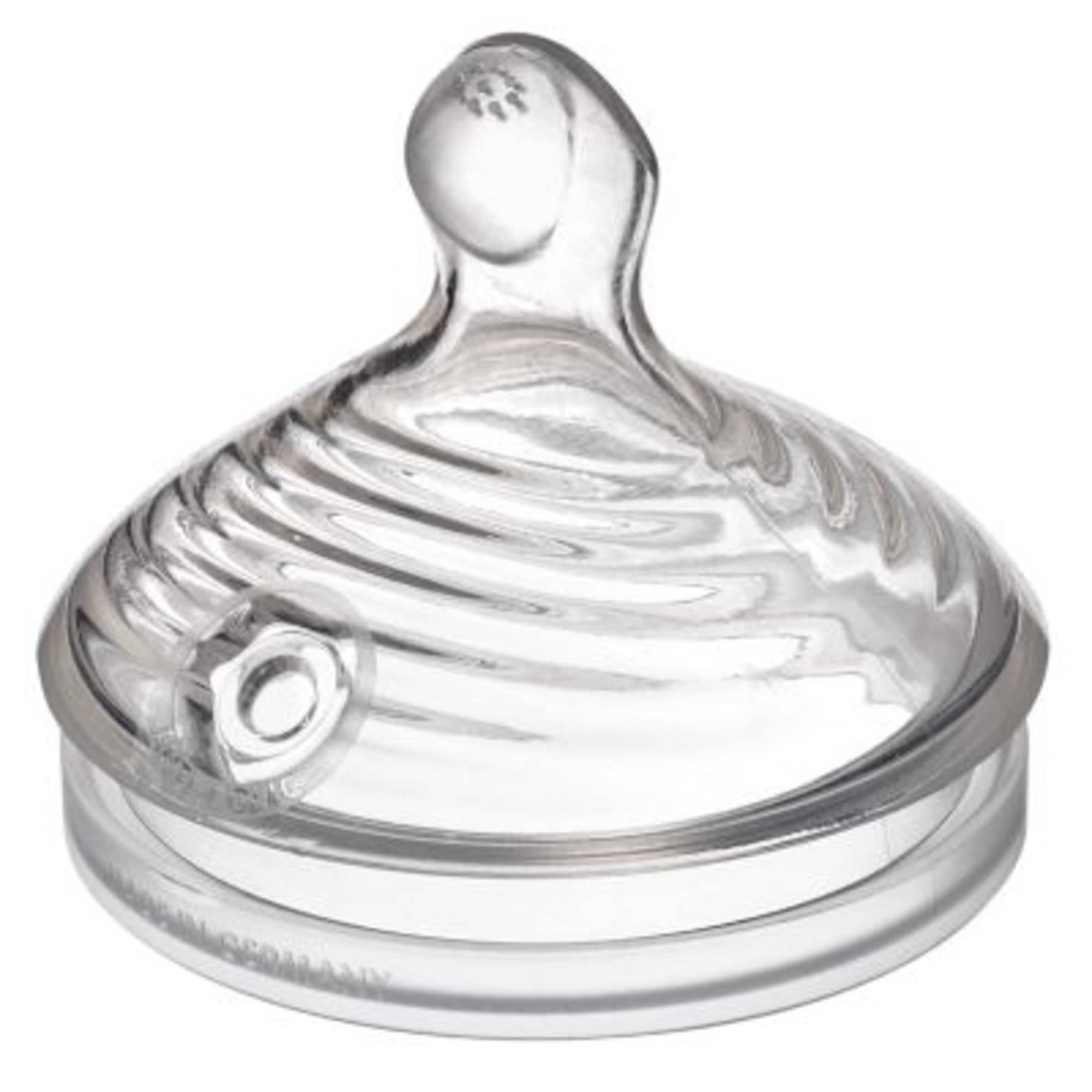 (2 pack) NUK Simply Natural Fast Flow Bottle Nipples, 2 Pack, 6+ Months