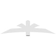 thumbnail image 4 of 84"W x 21"H x 2"D x 6"F, 6/12 Pitch, Davenport Architectural Grade PVC Gable Bracket, 4 of 8