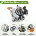 thumbnail image 4 of Unique Bargains Brake Vacuum Pump No.DS7G2A451CB Engine Vacuum Pump for Ford Escape 1.5L 2017-2019 Aluminum Alloy Silver Tone 1 Pcs, 4 of 7