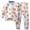 Beige, variant on AWZXDE Boys Girls Pajamas Long Sleeve Comfort Suit Kids Toddler Children Soft Nightgown Set Beige,12-18 Months