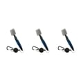 thumbnail image 4 of VONKY Stainless Steel Golf Club Brush Portable Handheld Replacement Solid Color Telescopic Double-sided Ball Brushes Blue with Lid 3Set, 4 of 6