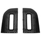 thumbnail image 4 of Cubierta embellecedora de rejilla de luz antiniebla negra brillante LR129432 Reemplazo para Land Rover Defender 90 110 130 L663 2020 y posteriores, 4 of 19