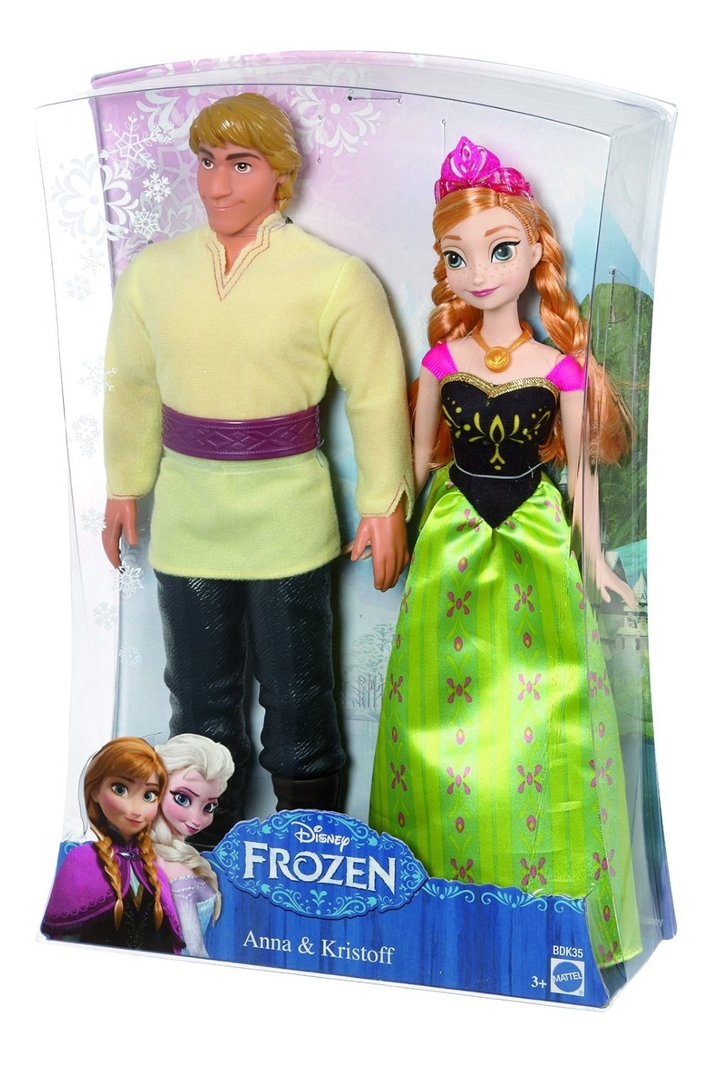 disney frozen anna and kristoff doll, 2-pack - image 2 of 2