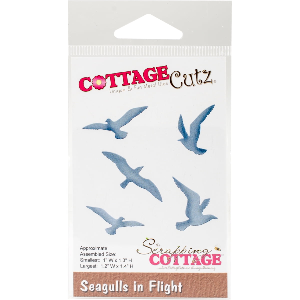 CottageCutz Die-Seagulls In Flight 1
