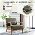 thumbnail image 6 of Bonzy Home Mid Century Modern Accent Chair, Green, 6 of 6