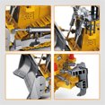 thumbnail image 7 of Remote Control Bulldozer Toys for Kids,9 Channel 1:24 Scale 2.4Ghz Construction Vehicles with Metal bulldozing Shovel,Lights,Sounds,RC Bulldozer Gifts for Boys Girls, 7 of 7